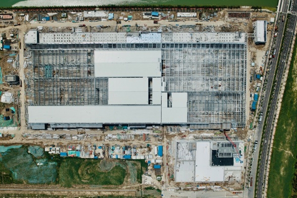 規(guī)模近40GWh！特斯拉上海儲(chǔ)能超級(jí)工廠建設(shè)進(jìn)度近半