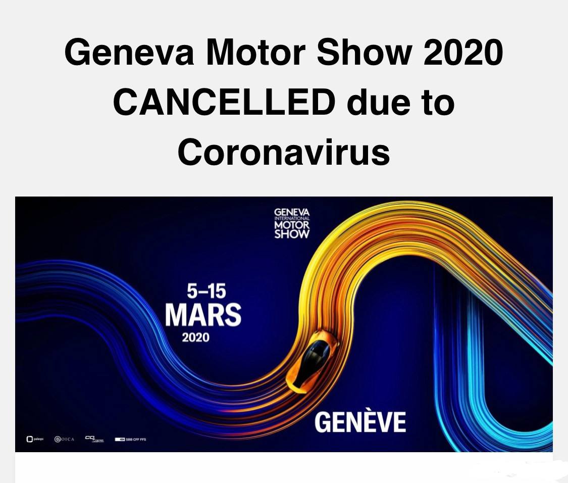 變?yōu)榫€上發(fā)布  日內(nèi)瓦車(chē)展取消加速數(shù)字化營(yíng)銷(xiāo)