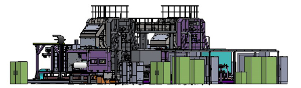 真空磁控濺射蒸發(fā)復(fù)合鍍膜機(jī)（可雙面鍍銅鍍鋁）