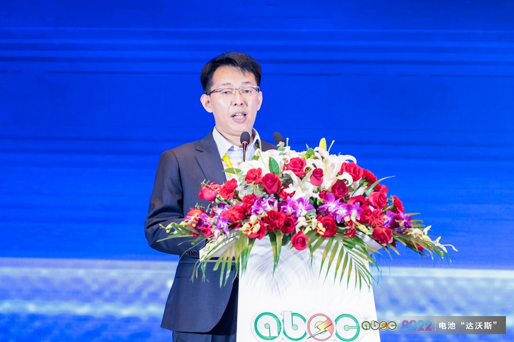 中關(guān)村新型電池技術(shù)創(chuàng)新聯(lián)盟秘書長(zhǎng)、電池百人會(huì)理事長(zhǎng)于清教